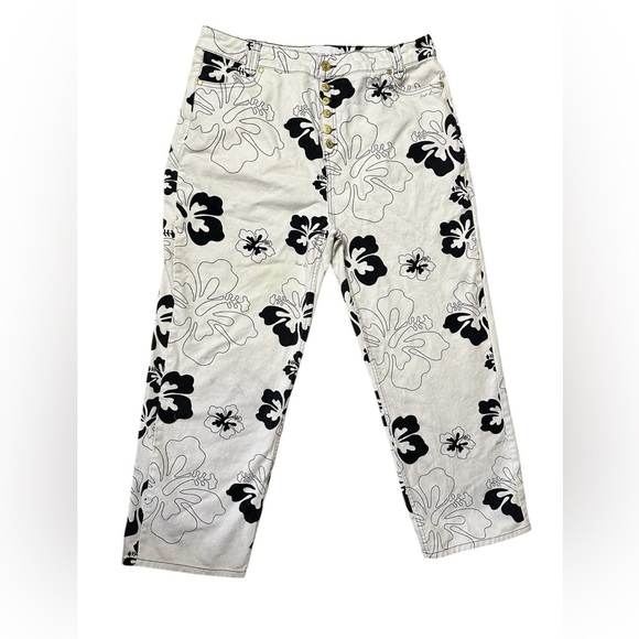 HOUSE OF SUNNY Hibiscus Jessie Pants Size US 12 - Picture 4 of 11